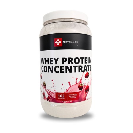 Protein Guru - Whey Protein Concentrate - Strawberry Milkshake